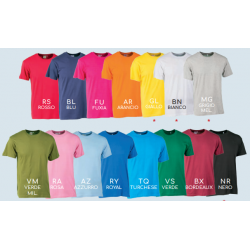 T-SHIRT DA LAVORO BASIC UNISEX